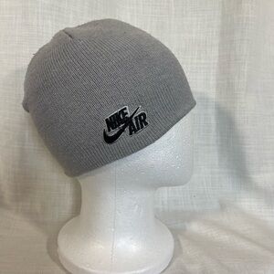 Nike Air Light Gray Knit Beanie